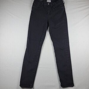 AGOLDE Sophie Black Skinny Ankle Jeans Women's Mid Rise Size 29‎